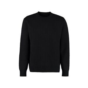 GIVENCHY Monogram Jacquard Crewneck Sweater Men BLACK Sweaters & Cardigans